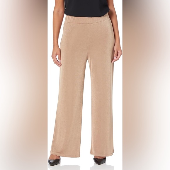 FINAL PRICE NWT Kasper Semi-Wide Leg Pants - Picture 1 of 8